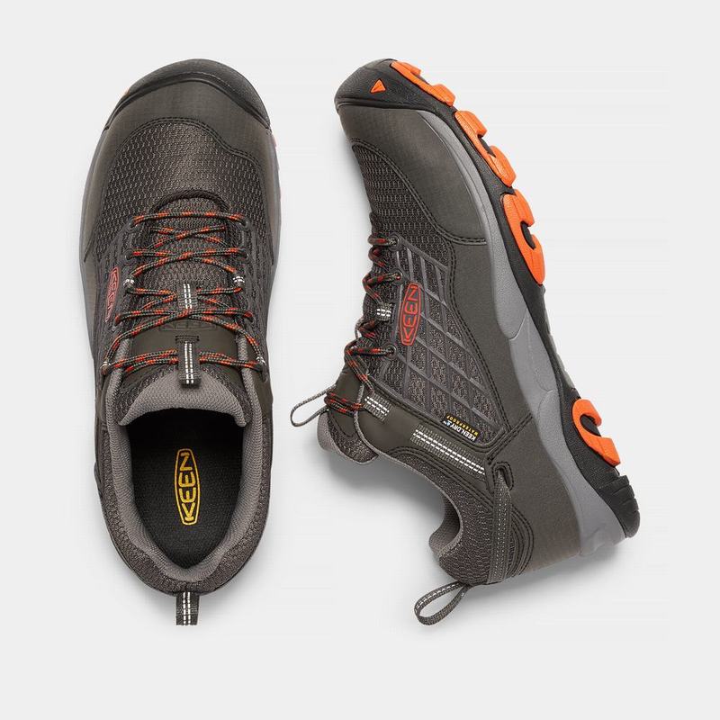 Keen Saltzman Waterproof - Erkek Trekking Ayakkabısı - Koyu Zeytin Yeşili - Türkiye (586213QXE)